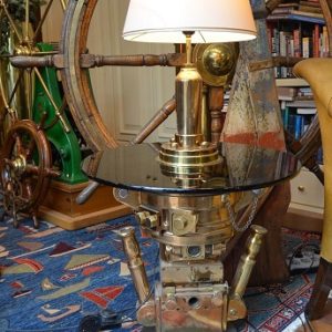 Türk Denizaltısına Ait Periskop Üzerine Abajur Uygulama