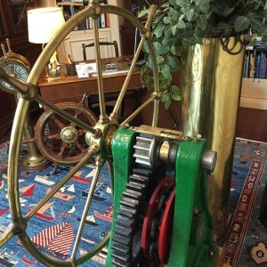 Zincir Kumandalı Buharlı Gemi Dümen Donanımı