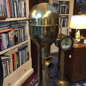 Sperry Gyro Model Pirinç Cayro Ripiteri ve Pelorusu