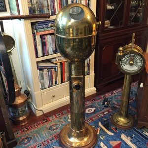 Sperry Gyro Model Pirinç Cayro Ripiteri ve Pelorusu