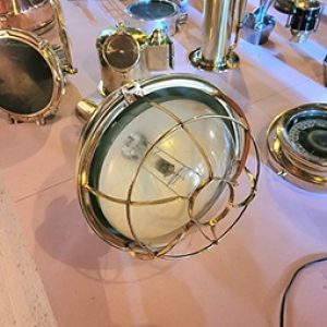 Pirinç Güverte ve Ambar Aydınlatma Lambası