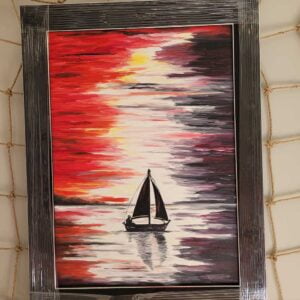 Rota Liman Yağlıboya Tablo