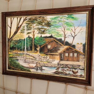 Fırtınadan Sonra Sakinlik Yağlıboya Tablo