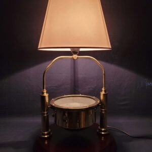 Mavi Deniz Marka Manyetik Pusula Abajur