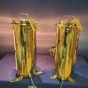 İtalyan Pirinç İkili Silyon Feneri