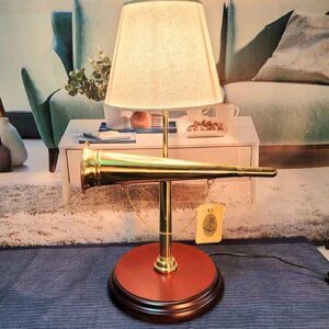 İNGİLİZ KÜREK ÇEKME BORAZANINDAN ABAJUR