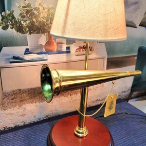 İNGİLİZ KÜREK ÇEKME BORAZANINDAN ABAJUR