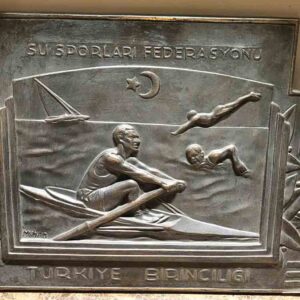 SU SPORLARI FEDERASYONU TÜRKİYE BİRİNCİLİĞİ PLAKETİ