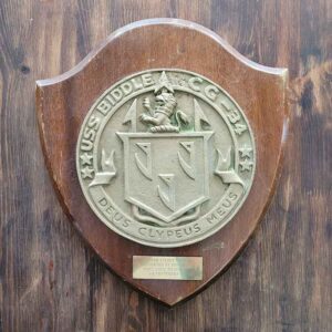 USS BIDDLE CG-34 DEUS CLYPEUS MEUS ŞİLT