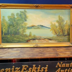 KOYDA TEKNELER YAĞLIBOYA TABLO