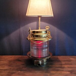 Pirinç Silyon Fenerinden Abajur