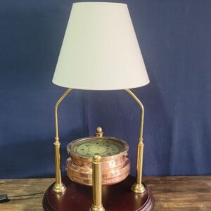 Observator Marka Rotterdam Hollanda Yapımı Manyetik Pusuladan Abajur