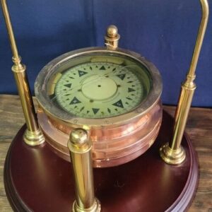 Observator Marka Rotterdam Hollanda Yapımı Manyetik Pusuladan Abajur