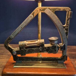 Orijinal Patinalı Milyem Cihazından Abajur