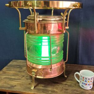 Bakır Demir Fenerinden Kahve Sehpa Takımı