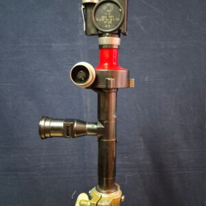 1937 Türk Bayraklı Carl Zeiss Mercekli Panoramik Menzil Ölçme Teleskobu